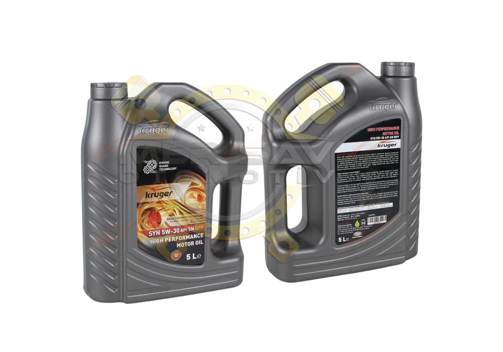 Kruger 5W30 Partiküllü Motor Yağı 5 Lt.