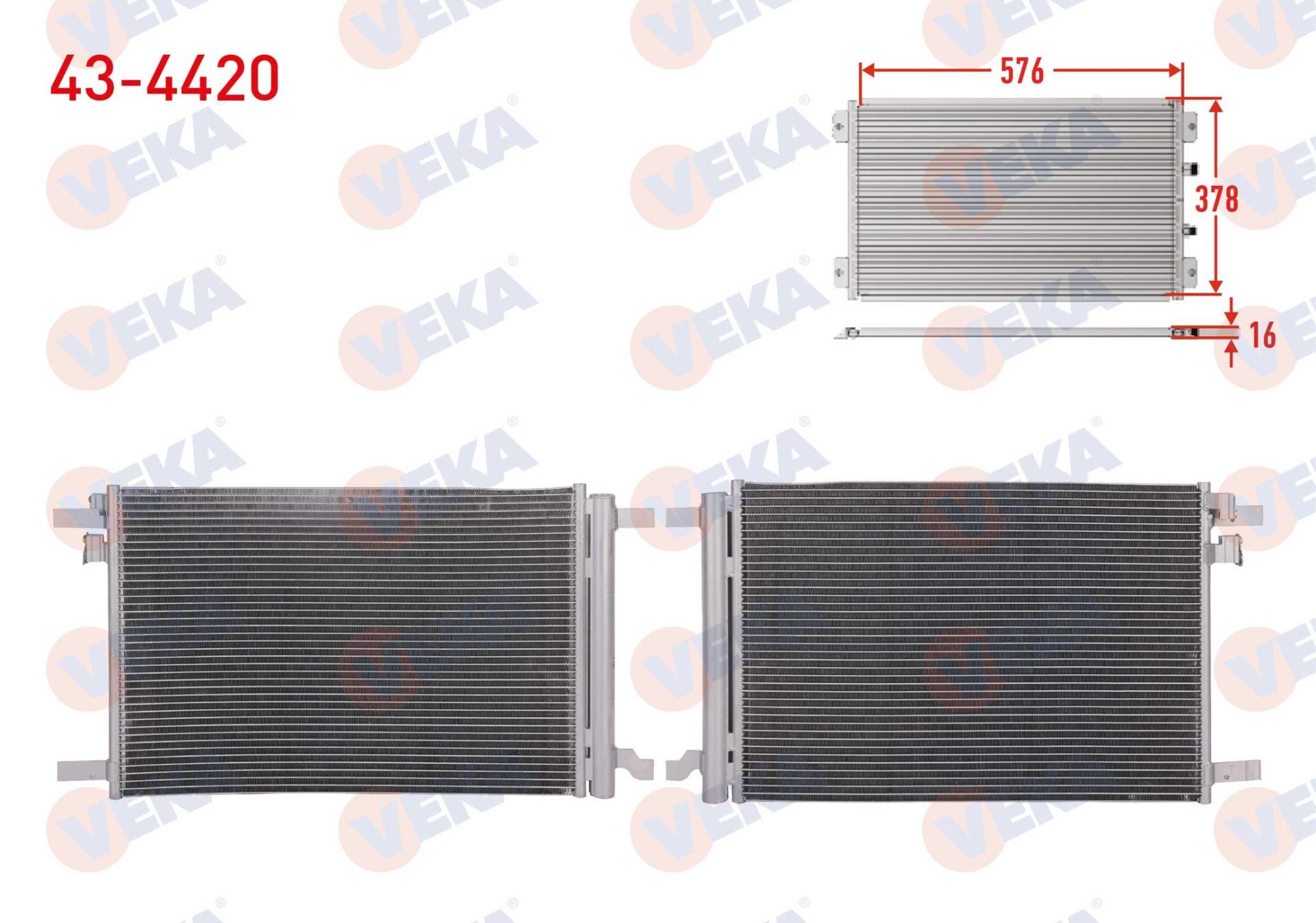 Volkswagen Klima Radyatörü [5Q0816411]