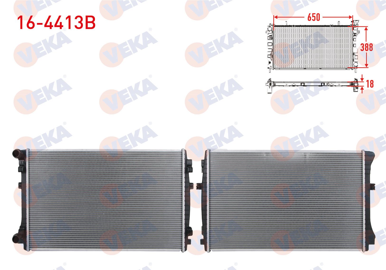 Golf Leon Octavia Motor Su Radyatörü [5Q0121251]