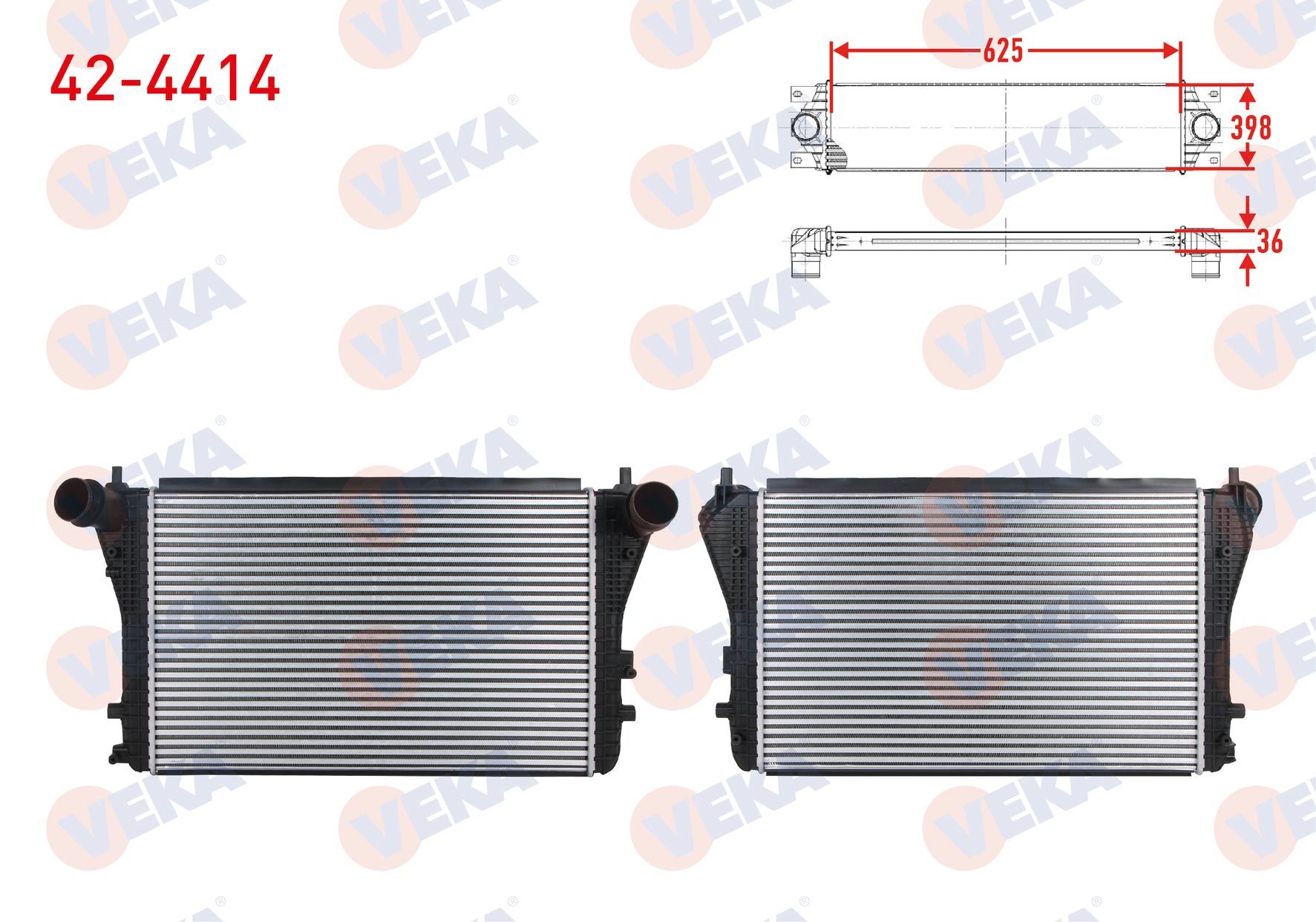 Turbo Radyatörü Vw Caddy Jetta A3 [1K0145803]