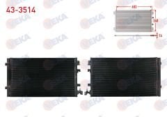 Megane 3 Fluence Klima Radyatörü [921000005R - 921100001R]