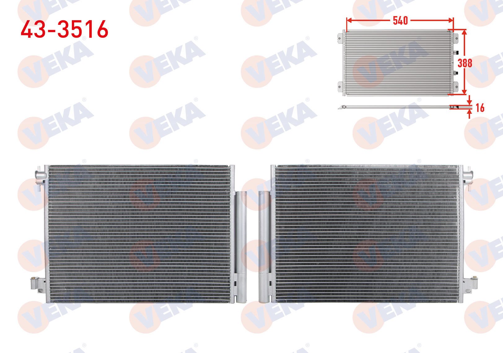 Klima Radyatörü Clio Symbol - Clio 4-IV Captur  (2013-2020)