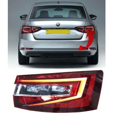 Skoda SuperB Ledli Sağ Stop Lambası [3V5945208]