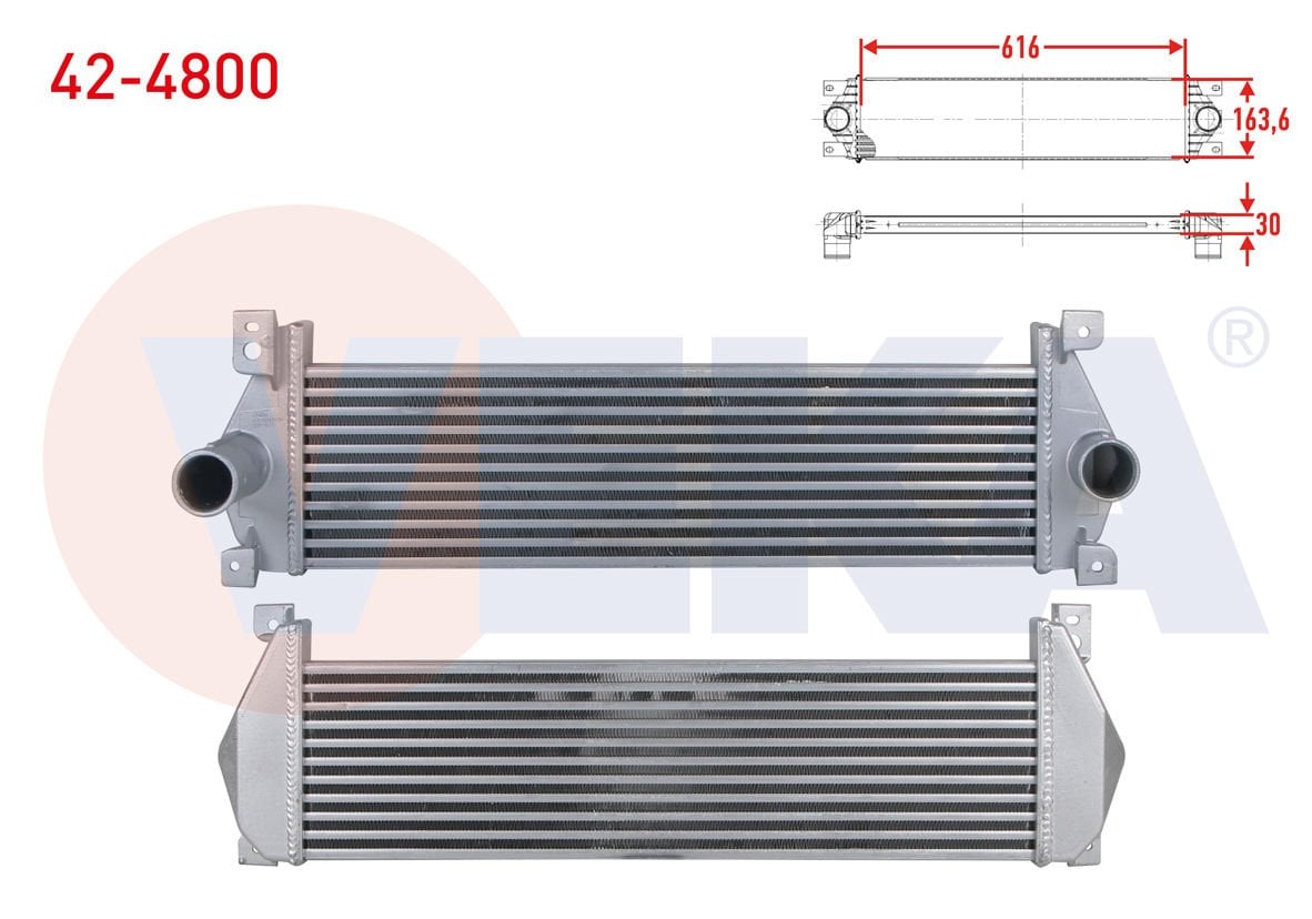 Turbo Radyatörü İntercooler Actyon-Actyon Sports-Kyron 2005-