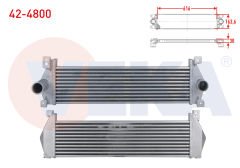 Turbo Radyatörü İntercooler Actyon-Actyon Sports-Kyron 2005-