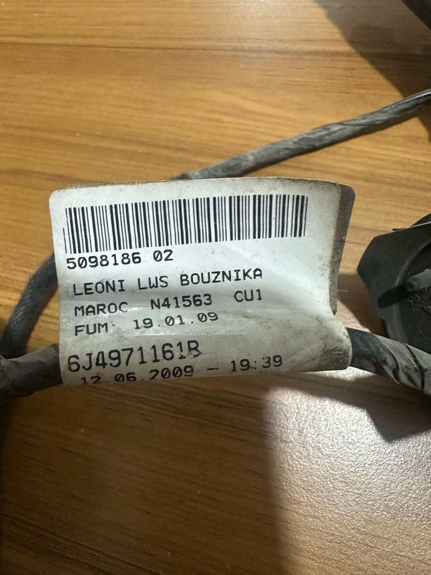 Seat İbiza Sol Arka Kapı Tesisatı[6J4971161B]