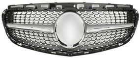 Mercedes E-Class W212 Ön Panjur Gümüş/Siyah Diamond