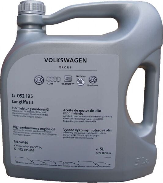 Orijinal LongLife III 5W-30 Motor Yağı 5 Litre