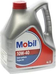10w40 Mobil Motor Yağı 4 Ltr Kırmızı Kapak