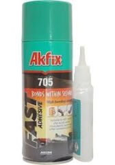 Akfix 705 Mdf Kit Hızlı Yapıştırıcı 200Ml+50Gr