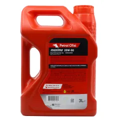 Petrol Ofisi Maxima 20W50 3 Lt Motor Yağı